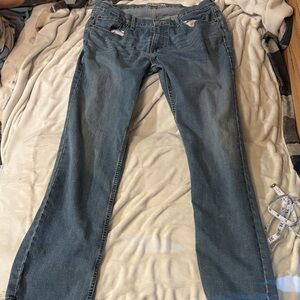 Men's Relaxed Fit Blue Jeans S61 36x34